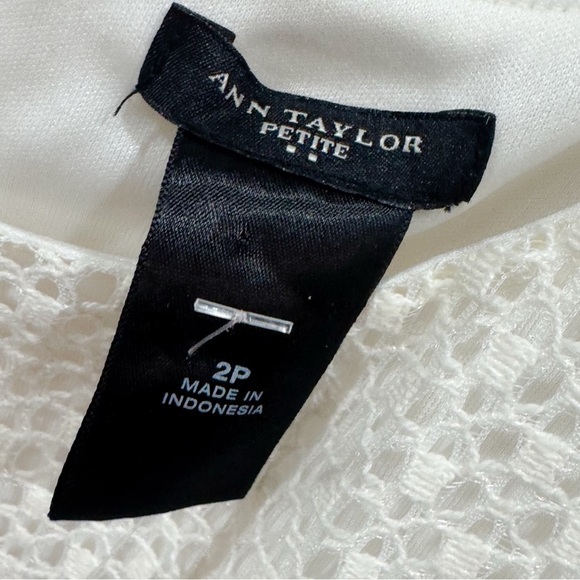 NWT Ann Taylor crochet sleeveless A- Line dress ❤️ - Picture 4 of 7